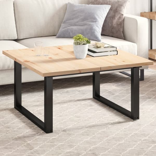 vidaXL Pöytälevyt 2 kpl 90x45x2,5 cm suorakaide täysi mänty