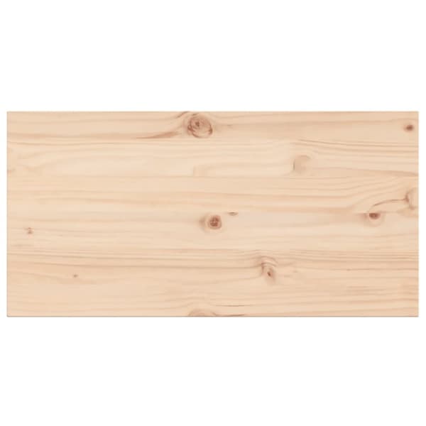 vidaXL Pöytälevyt 2 kpl 90x45x2,5 cm suorakaide täysi mänty