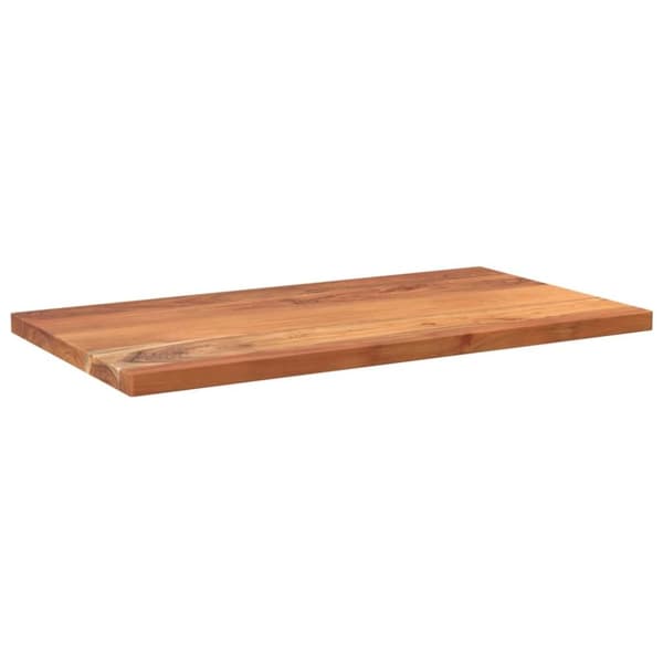 vidaXL Bordplate 120x60x2,5 cm rektangulær heltre akasie
