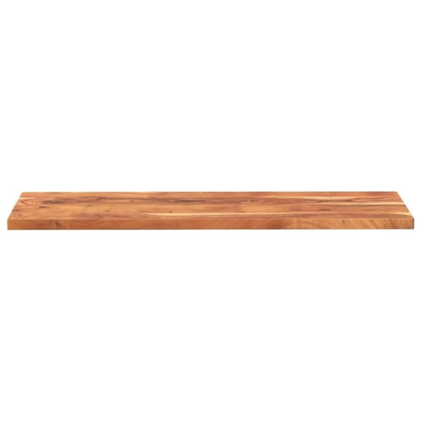 vidaXL Bordplate 140x50x3,8 cm rektangulær heltre akasie