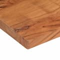 Miniatyrbilde 6 av 9: vidaXL Bordplate 140x50x3,8 cm rektangulær heltre akasie