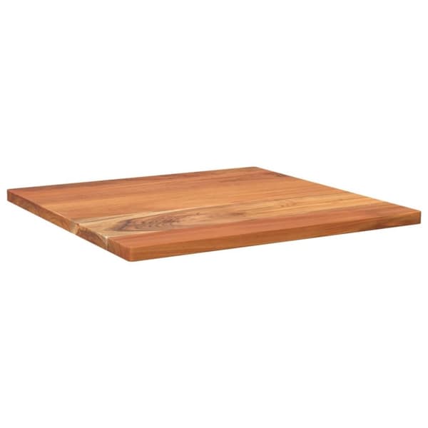 vidaXL Bordplate 50x50x3,8 cm firkantet heltre bøketre