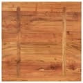 Pikkukuva 5 / 9: vidaXL Pöytälevy 70x70x2,5 cm neliö täysi akasiapuu