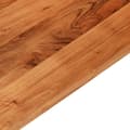 Pikkukuva 7 / 9: vidaXL Pöytälevy 70x70x2,5 cm neliö täysi akasiapuu
