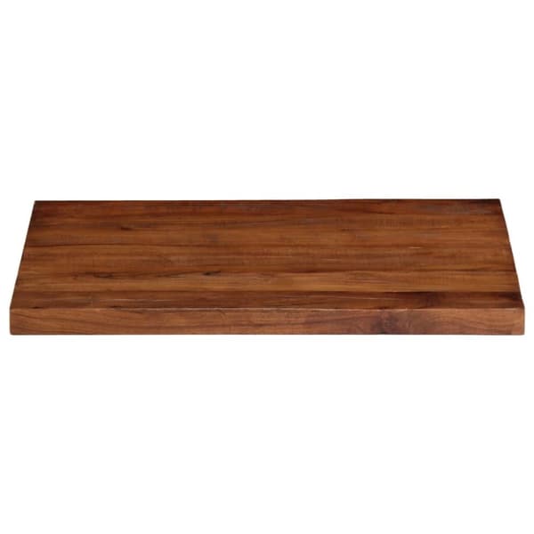 vidaXL Pöytälevy 80x60x2,5 cm suorakaide kierrätetty täyspuu