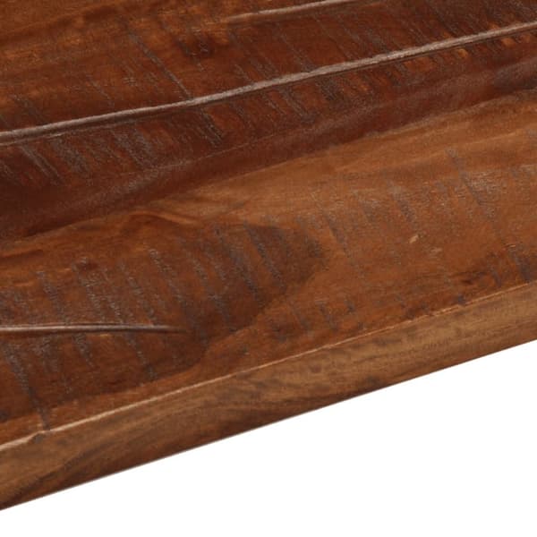 vidaXL Bordplate 60x60x2,5 cm firkantet gjenvunnet heltre