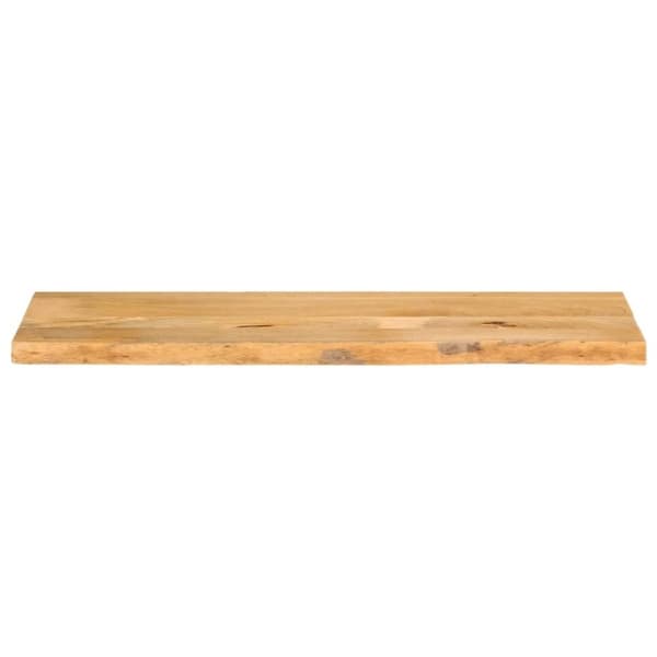 vidaXL Bordplate 100x20x3,8 cm naturlig kant heltre mango