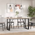 Miniatyrbilde 3 av 10: vidaXL Bordplater 3 stk 80x53x1,7 cm rektangulær heltre furu