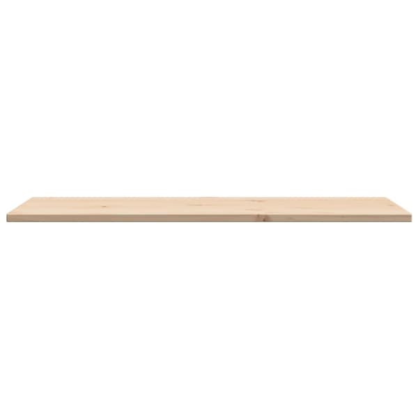 vidaXL bordplade 90x40x1,7 cm rektangulær massivt fyrretræ