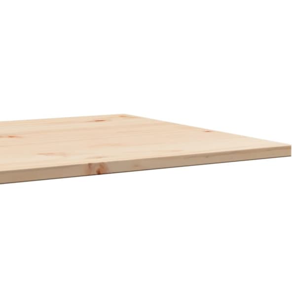 vidaXL bordplade 90x40x1,7 cm rektangulær massivt fyrretræ