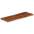 Miniatyrbilde 2 av 9: vidaXL Bordplate 90x30x3,8 cm rektangulær gjenvunnet heltre