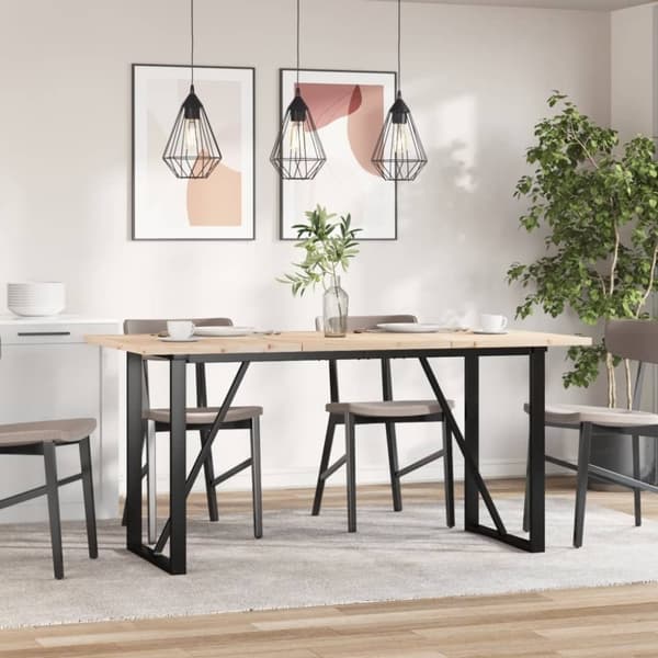 vidaXL bordplader 3 stk. 80x53x2,5 cm rektangulær massivt fyrretræ