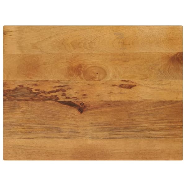 vidaXL Pöytälevy 80x70x3,8 cm suorakaide täysi mangopuu