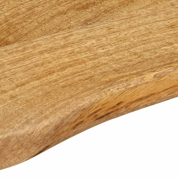 vidaXL bordplade 50x40x3,8 cm naturlig kant massivt mangotræ