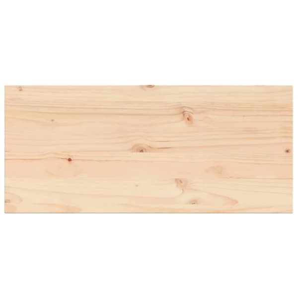 vidaXL Bordplate 100x50x1,7 cm rektangulær heltre akasie