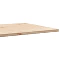 Miniatyrbillede 6 af 9: vidaXL bordplade 100x50x1,7 cm rektangulær massivt fyrretræ