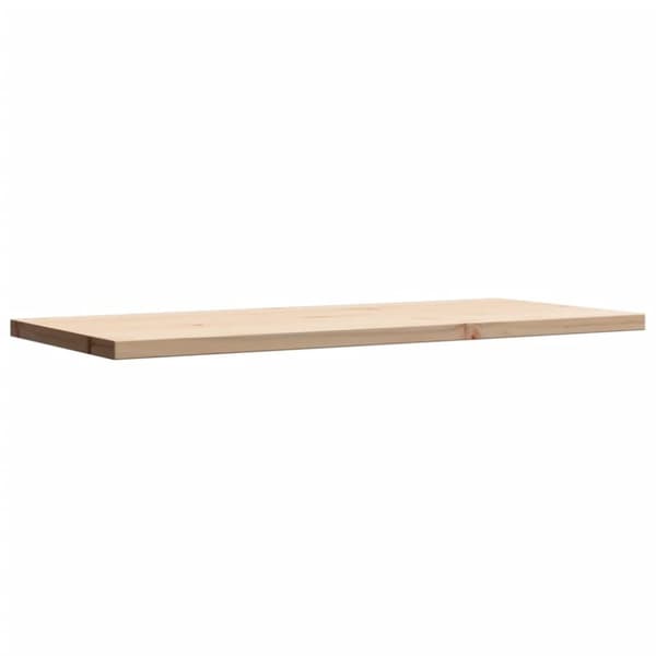 vidaXL Bordplate 90x40x2,5 cm rektangulær heltre furu