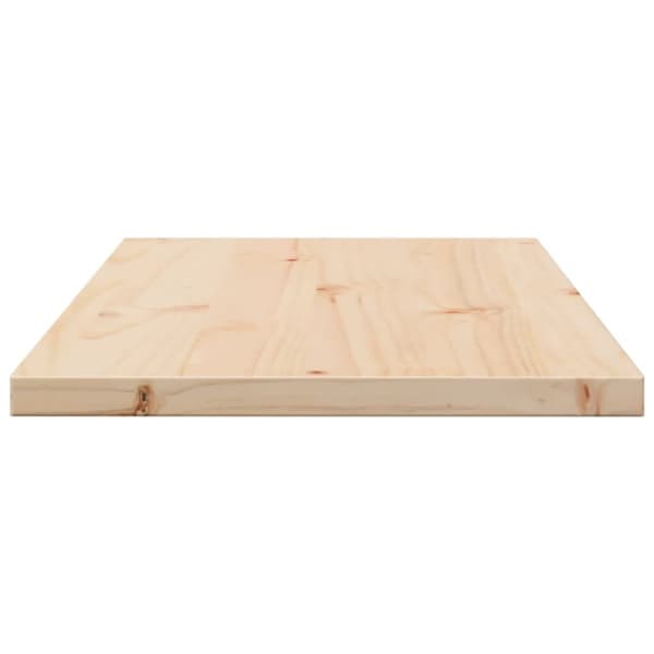 vidaXL Bordplate 90x40x2,5 cm rektangulær heltre furu