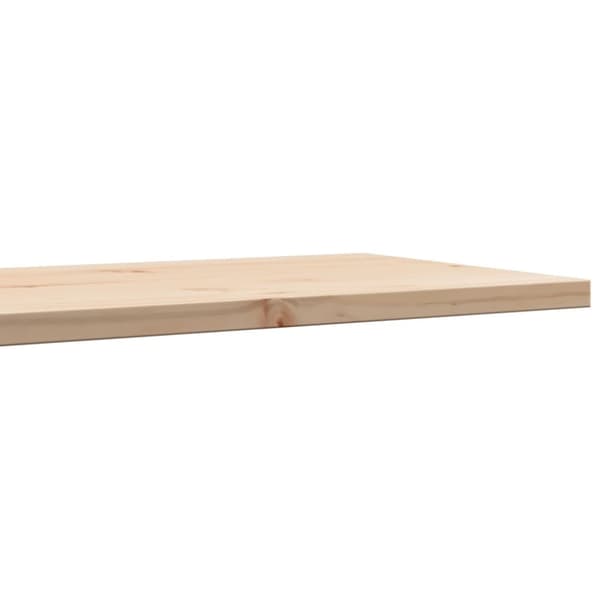 vidaXL Bordplate 90x40x2,5 cm rektangulær heltre furu