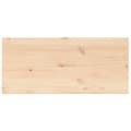 Miniatyrbilde 1 av 9: vidaXL Bordplate 90x40x2,5 cm rektangulær heltre furu