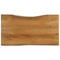 Miniatyrbilde 4 av 9: vidaXL Bordplate 110x60x2,5 cm naturlig kant heltre mango
