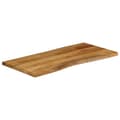 Miniatyrbilde 2 av 9: vidaXL Bordplate 110x60x2,5 cm naturlig kant heltre mango