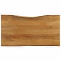 Miniatyrbilde 1 av 9: vidaXL Bordplate 110x60x2,5 cm naturlig kant heltre mango