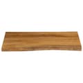 Miniatyrbilde 3 av 9: vidaXL Bordplate 70x60x3,8 cm naturlig kant heltre mango