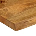 Miniatyrbilde 6 av 9: vidaXL Bordplate 70x60x3,8 cm naturlig kant heltre mango
