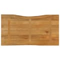 Miniatyrbilde 5 av 9: vidaXL Bordplate 100x60x2,5 cm naturlig kant heltre mango