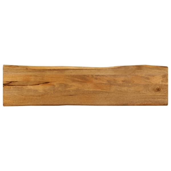 vidaXL Bordsskiva 160x40x3,8 cm levande kant massivt mangoträ