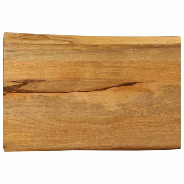 vidaXL Pöytälevy 60x40x3,8 cm elävä reuna täysi mangopuu