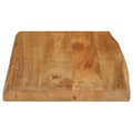 Miniatyrbilde 4 av 9: vidaXL Bordplate 60x40x3,8 cm naturlig kant heltre mango