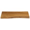 Miniatyrbilde 3 av 9: vidaXL Bordplate 70x60x2,5 cm naturlig kant heltre mango