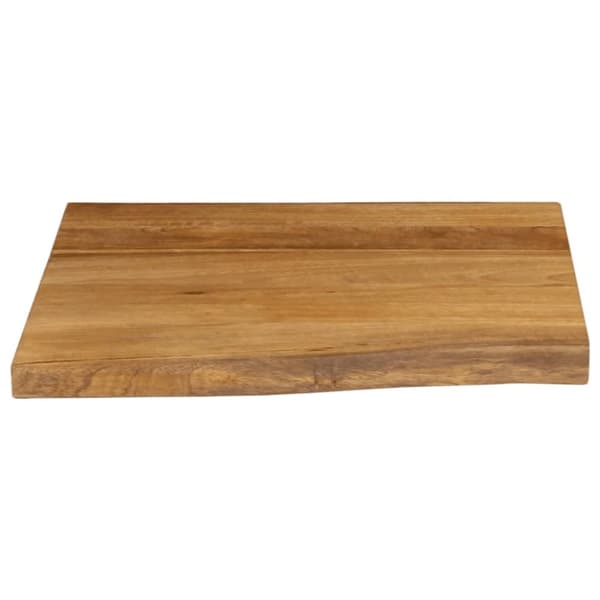 vidaXL Bordsskiva 60x60x2,5 cm levande kant massivt mangoträ