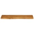 Miniatyrbilde 3 av 9: vidaXL Bordplate 140x40x3,8 cm naturlig kant heltre mango