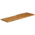 Miniatyrbilde 2 av 9: vidaXL Bordplate 110x40x2,5 cm naturlig kant heltre mango
