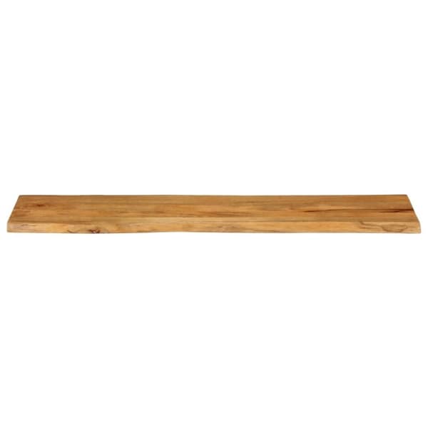 vidaXL bordplade 160x40x2,5 cm naturlig kant massivt mangotræ