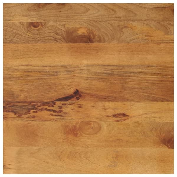 vidaXL Pöytälevy 80x80x3,8 cm neliö täysi mangopuu