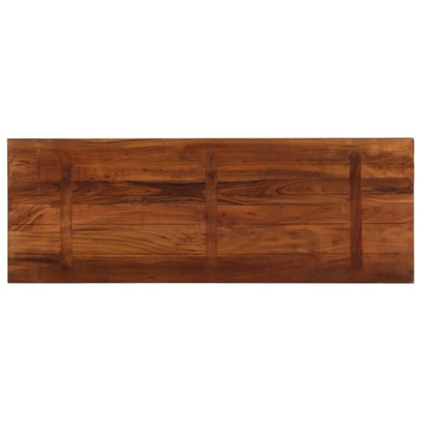 vidaXL Pöytälevy 140x60x1,5 cm suorakaide kierrätetty täyspuu