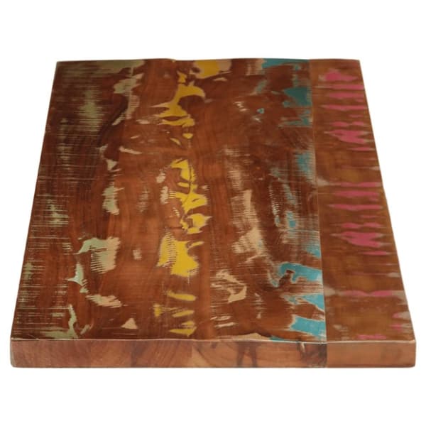 vidaXL Pöytälevy 140x60x2,5 cm suorakaide kierrätetty täyspuu