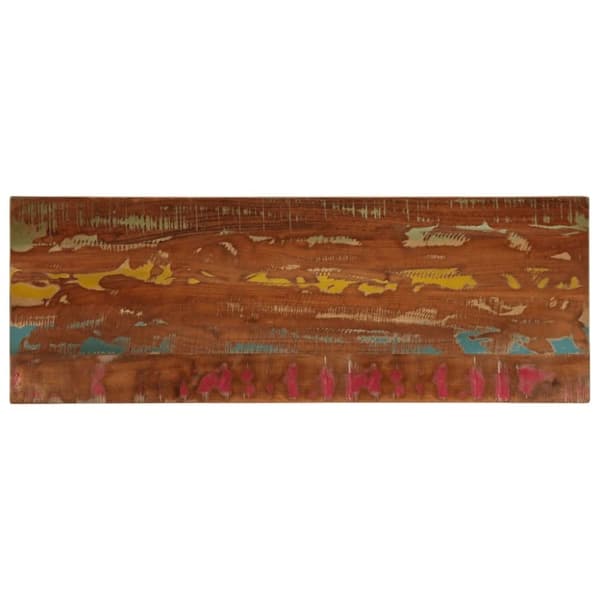vidaXL Pöytälevy 140x60x2,5 cm suorakaide kierrätetty täyspuu