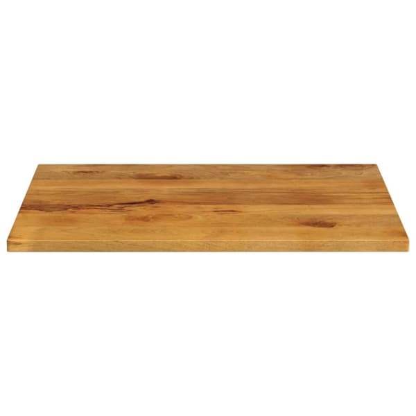 vidaXL Bordplate 90x80x3,8 cm rektangulær heltre mango