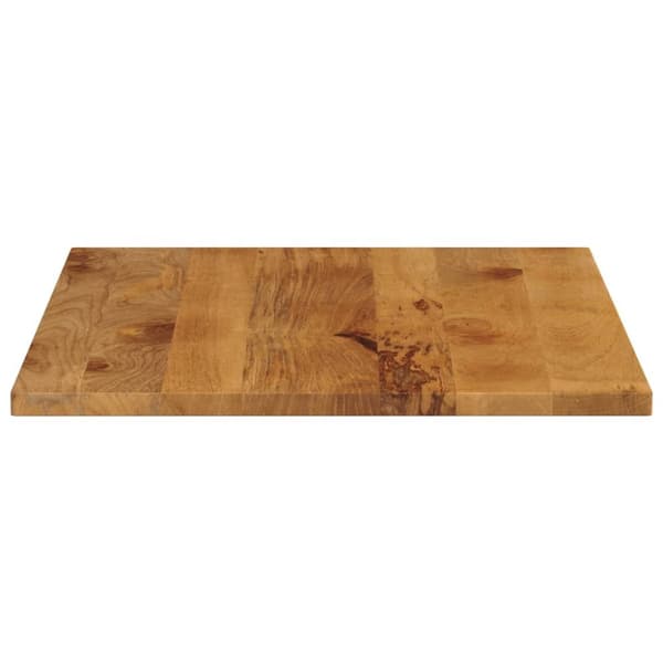 vidaXL Bordplate 90x80x3,8 cm rektangulær heltre mango