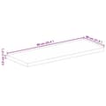 Miniatyrbilde 9 av 9: vidaXL Bordplate 90x80x3,8 cm rektangulær heltre mango