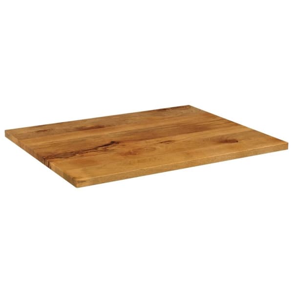 vidaXL Bordplate 90x80x3,8 cm rektangulær heltre mango