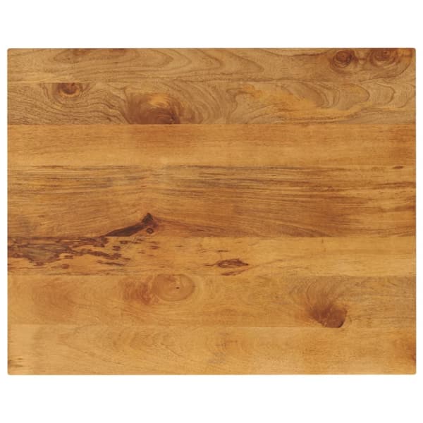 vidaXL Bordplate 90x80x3,8 cm rektangulær heltre mango
