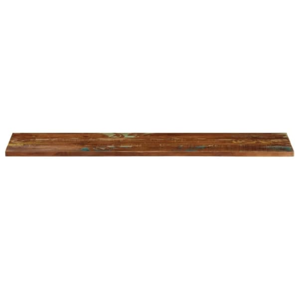 vidaXL Bordplate 140x20x2,5 cm rektangulær gjenvunnet heltre