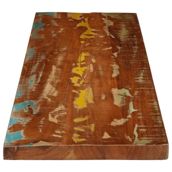 vidaXL Bordplate 140x20x2,5 cm rektangulær gjenvunnet heltre