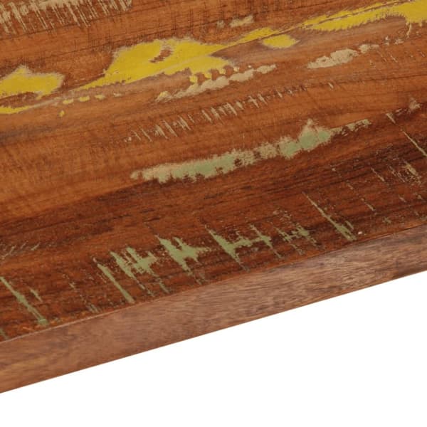 vidaXL Bordplate 140x20x2,5 cm rektangulær gjenvunnet heltre